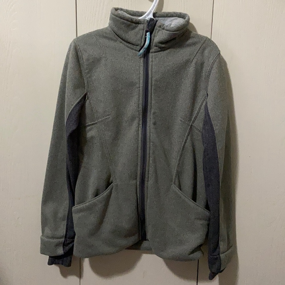 Ivivva Taupe, Black & Grey Warm Jacket